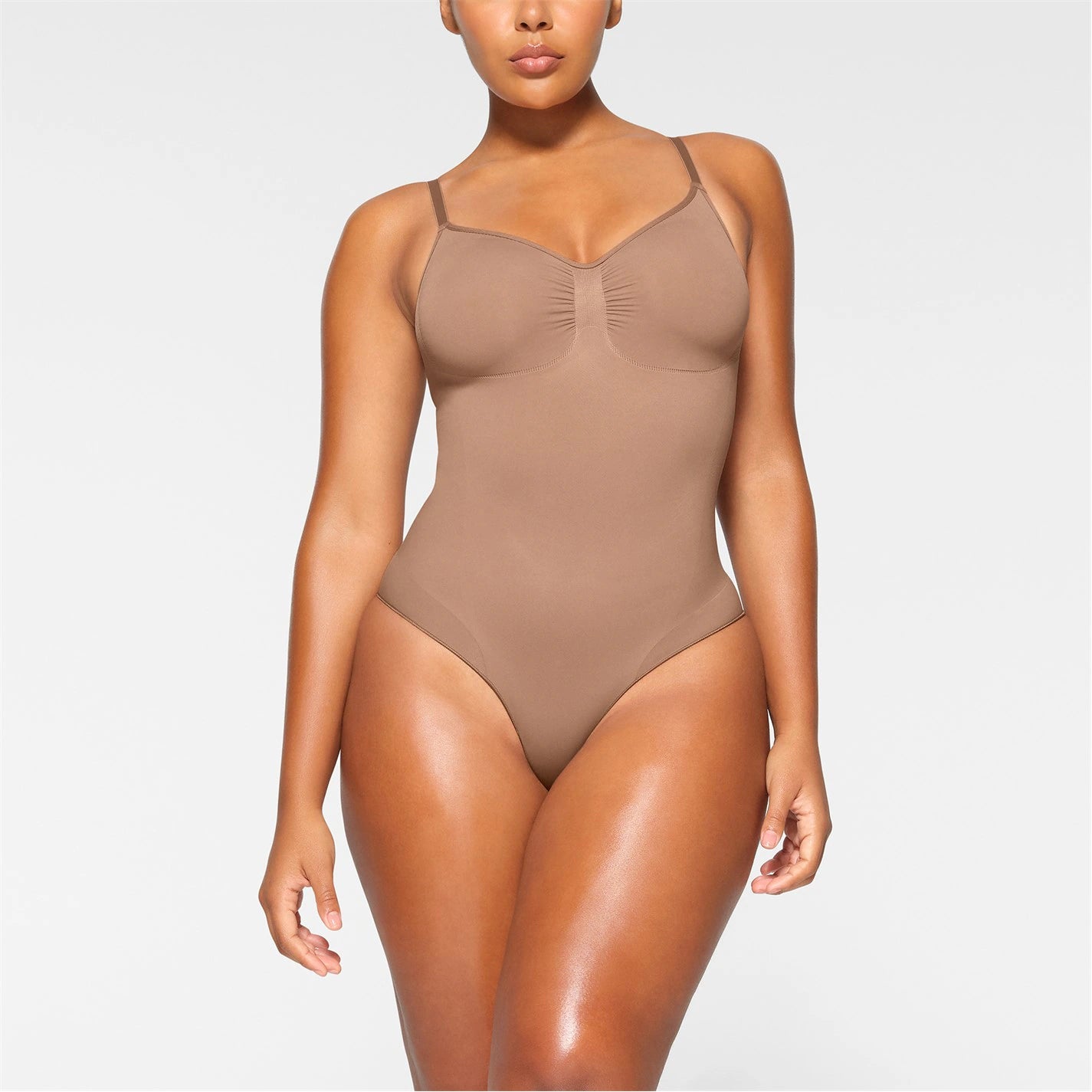 Womens Seamless Sculpt Brief Bodysuit