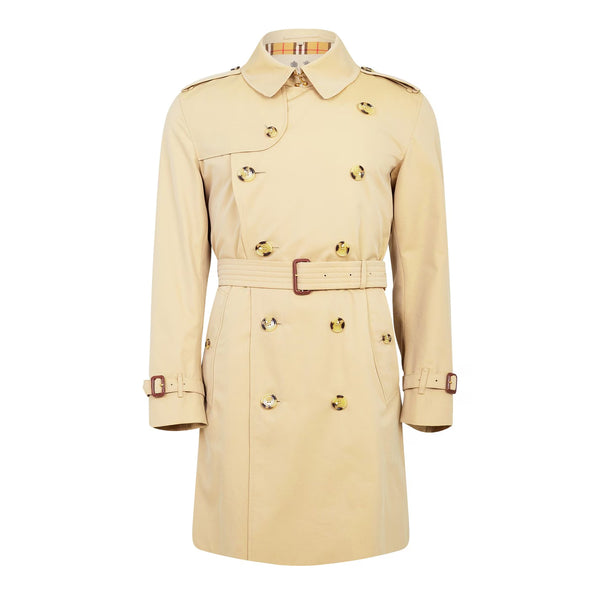 Men's Kensington Cotton Water Resistant Long Sleeve Trench Coat