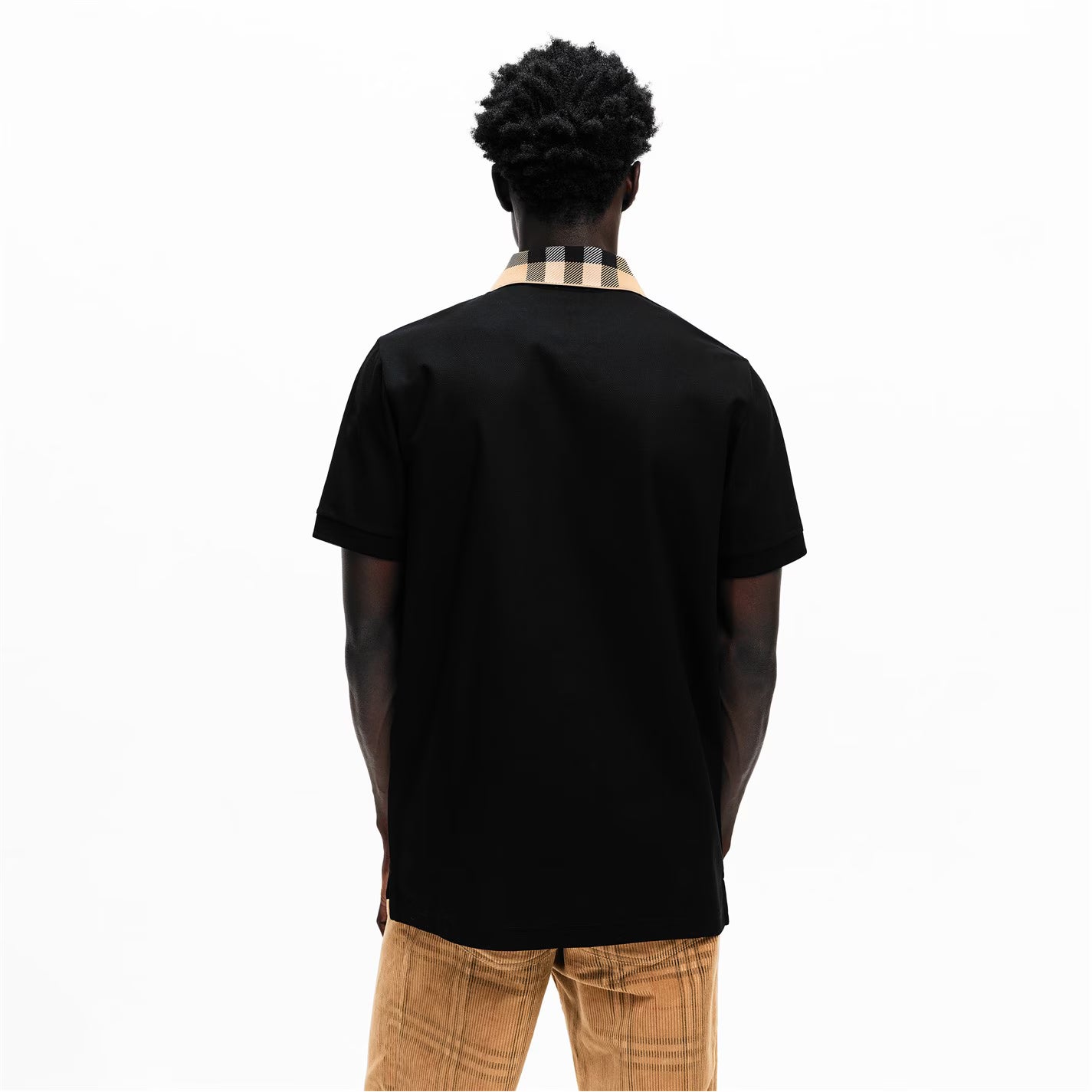 Mens Cody Check Polo Shirt