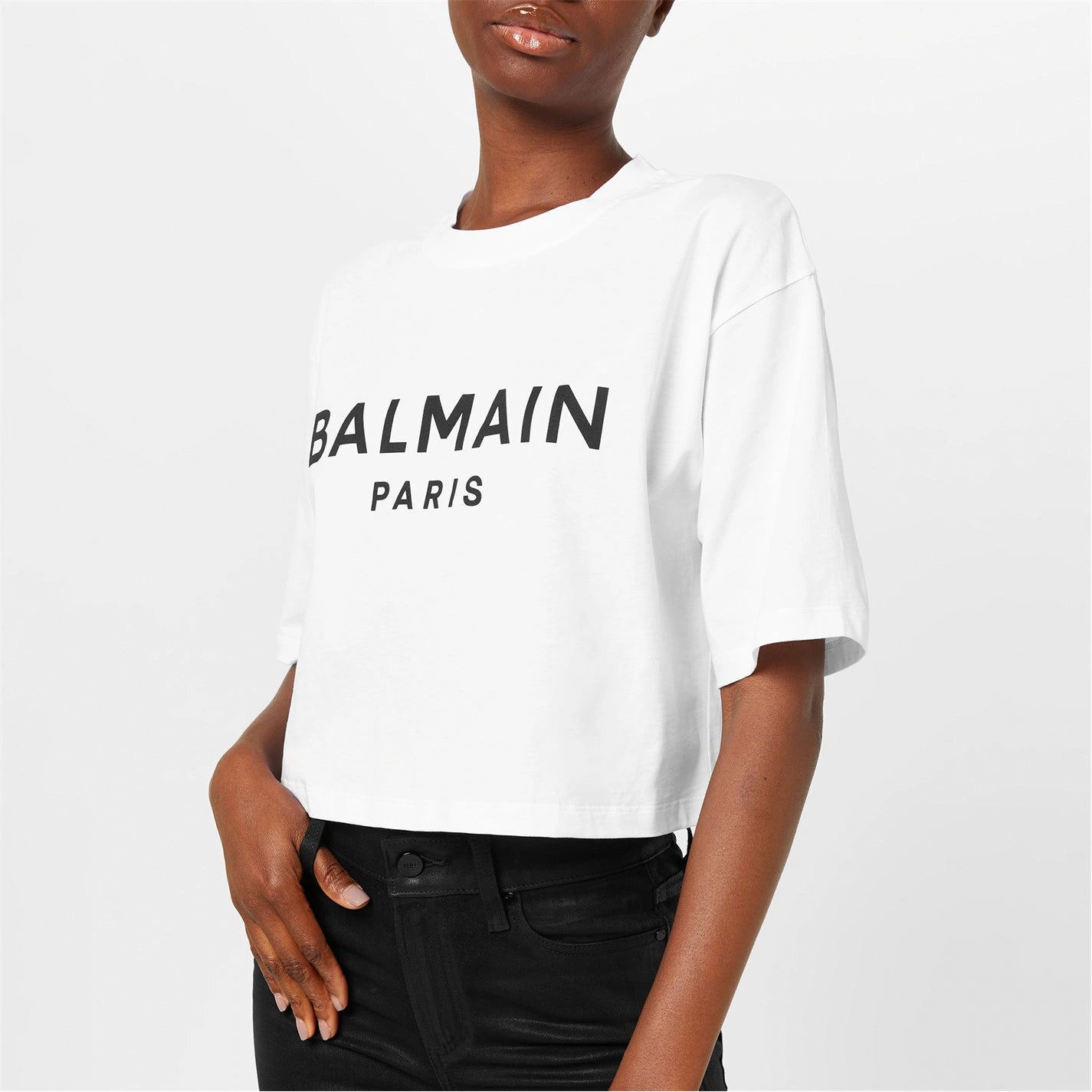 Cropped Logo T Shirt