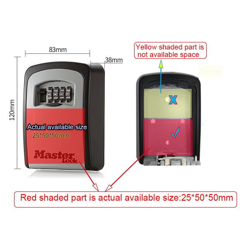 Master Lock Key Safe Box - Interactive Group