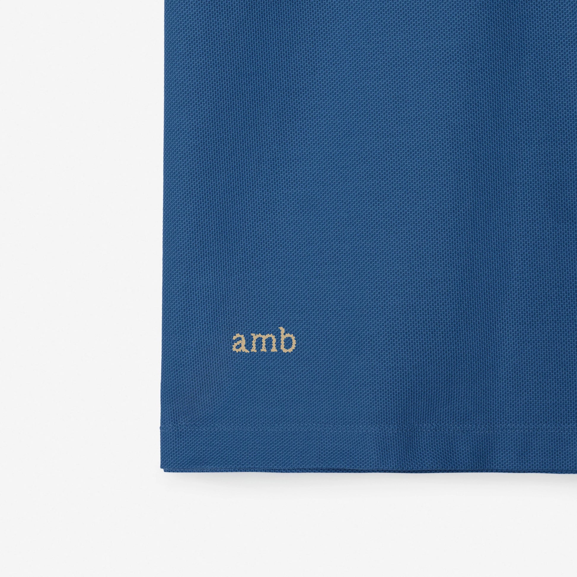 Check Trim Cotton Polo Shirt