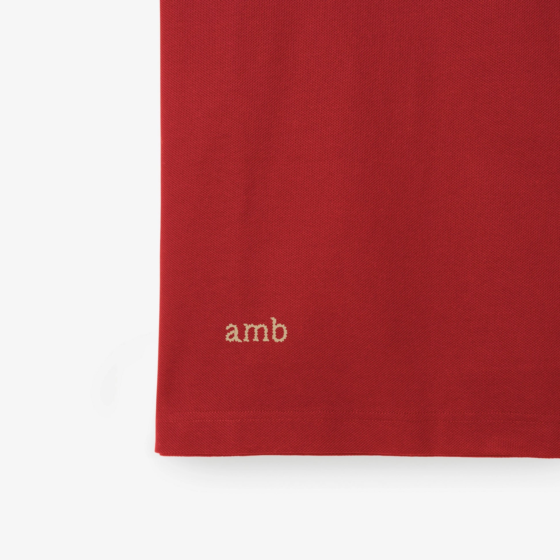 Check Collar Cotton Polo Shirt
