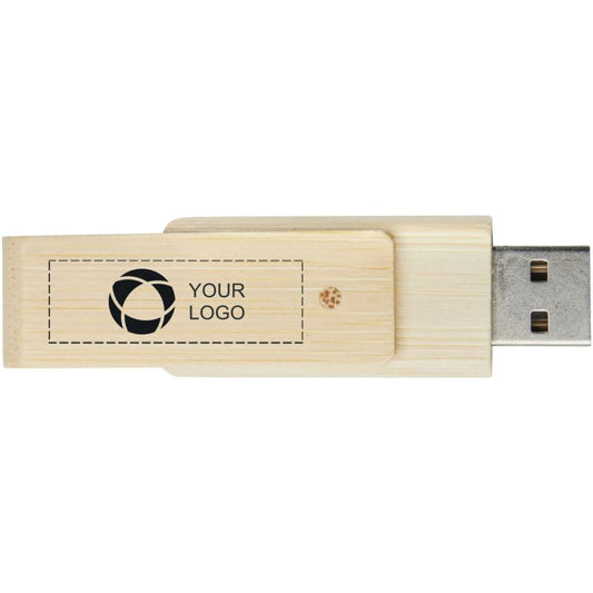 Rotate Bamboo USB Flash Drive – 16 GB