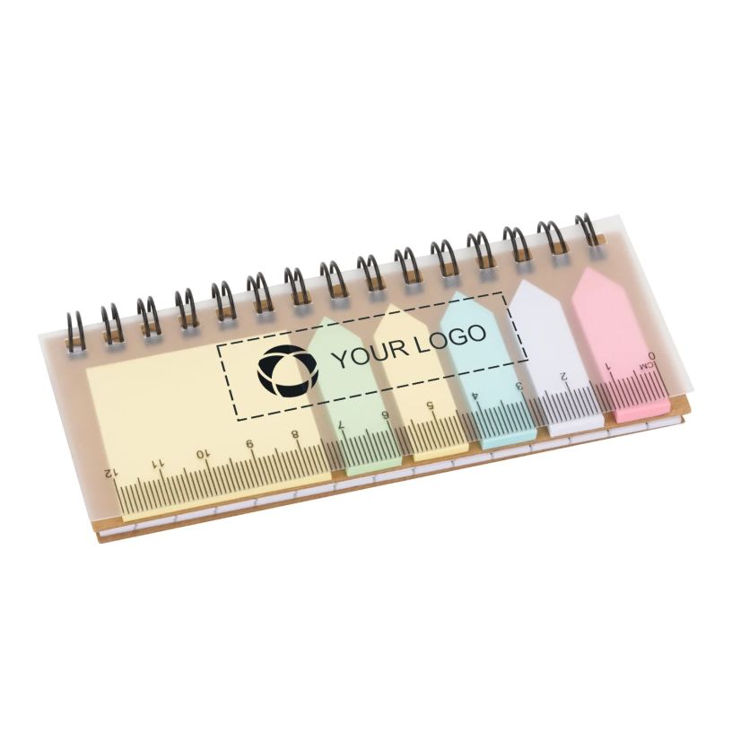 Bullet™ Spiral Sticky Note Book