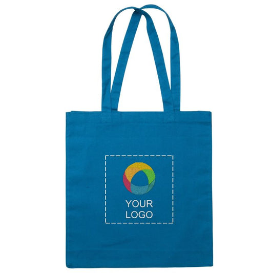 Embroidered Heavyweight Cotton Tote – 40 x 38 cm