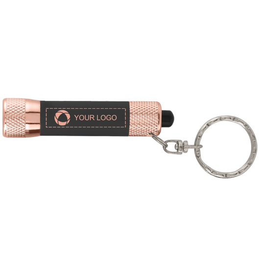 Soft-Touch LED Torch with Keyring