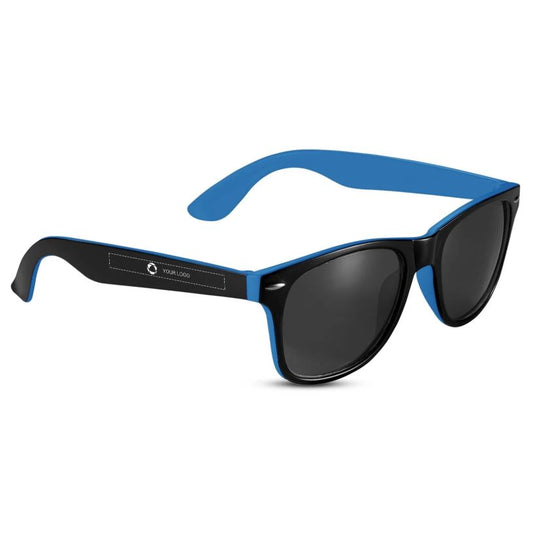 Bullet™ Sun Ray Sunglasses Black with Colour Pop