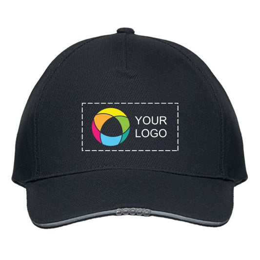 5-LED Light 5-Panel Baseball Cap