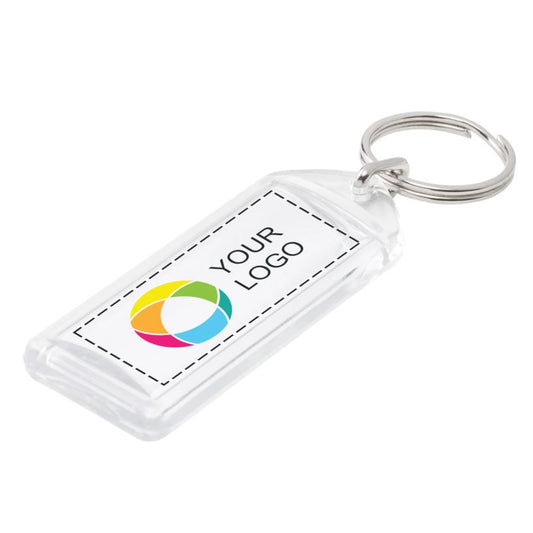 Convex Keyring Full Colour Insert Print