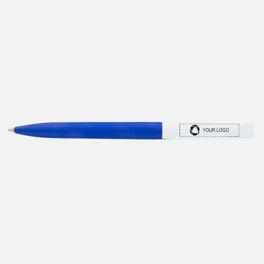 Twist-Action Rubberised Ballpoint Pen