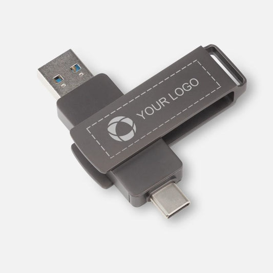 Swivel Dual-Port USB Stick – 32 GB