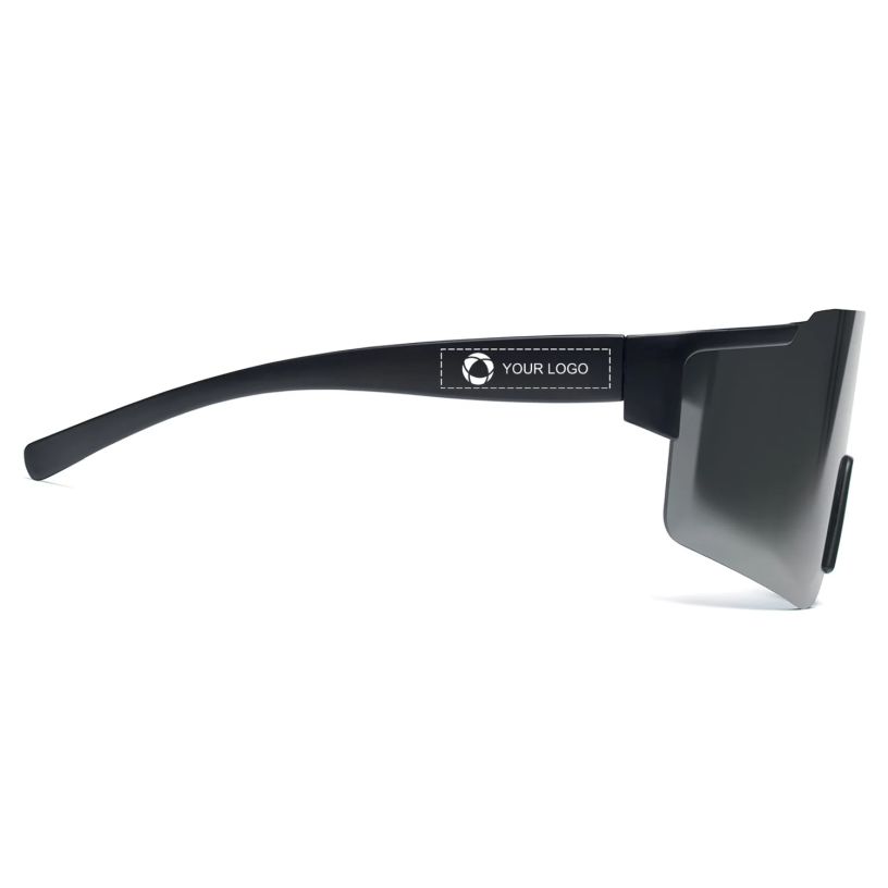Shine Mirrored Sport Unisex Sunglasses