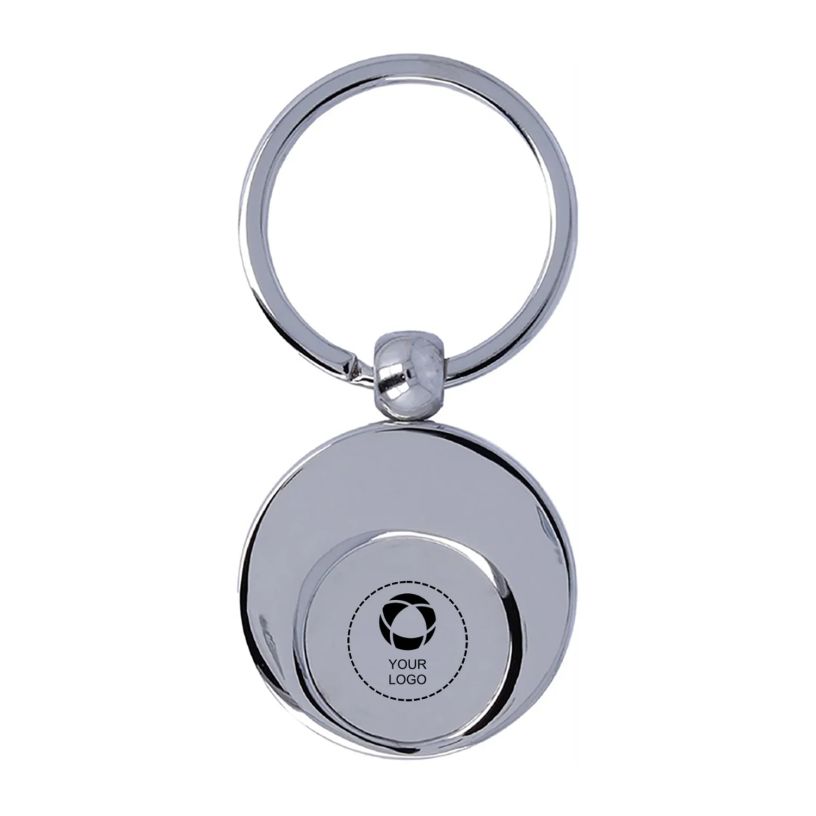 Euring Round Metal Keyring