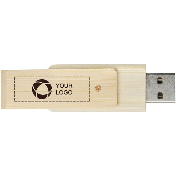 Rotate Bamboo USB Flash Drive – 8 GB