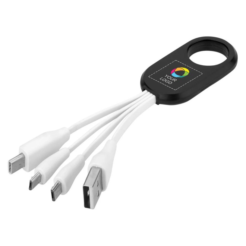 Bullet™ The Troup 4-in-1 Charging Cable with Type-C