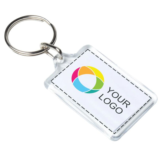 Compact Keyring Full Colour Insert Print
