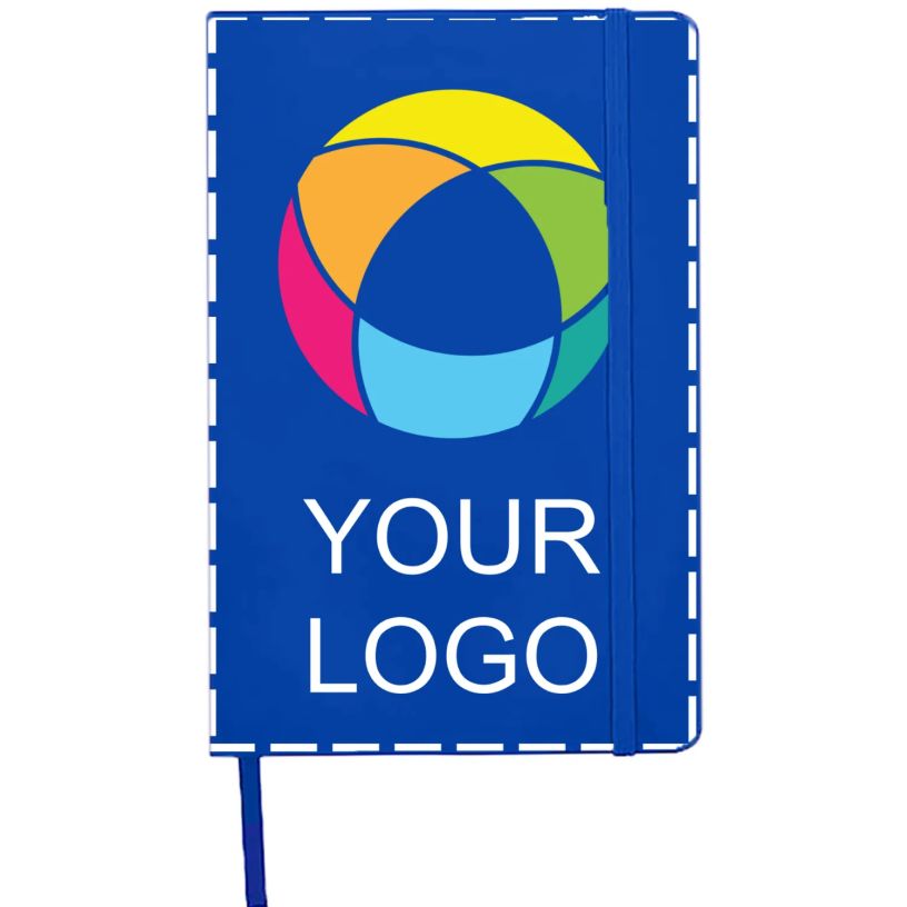 Bullet™ Spectrum A5 Notebook with Blank Pages Full Colour Print