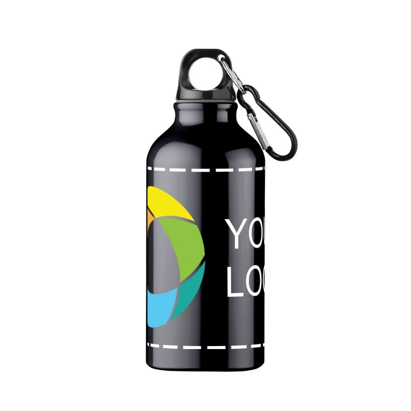 Oregon Stainless Steel Water Bottle With Carabiner – 400 ml