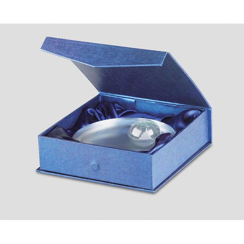 Mondal Round Glass Trophy