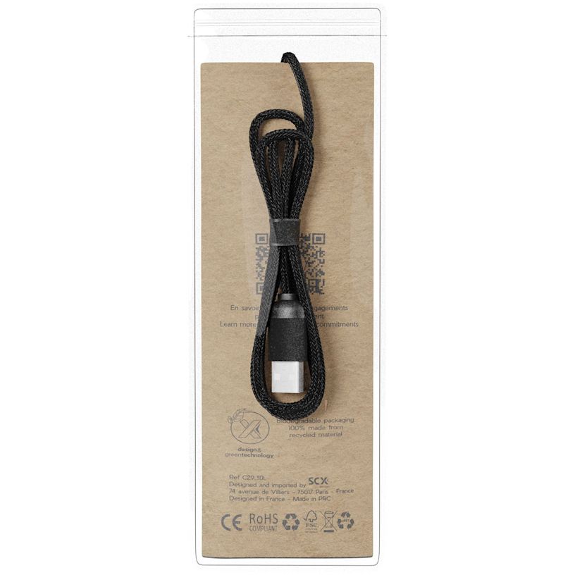 SCX Design® 3-in-1 Bamboo Cable