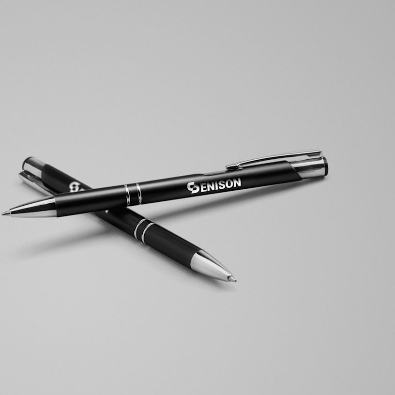 Metal Engraved Ballpoint Pen – Black Ink