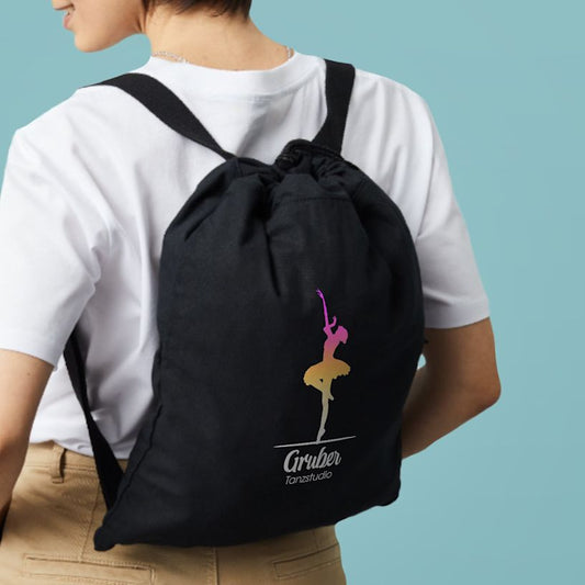 Promotional cotton drawstring bag