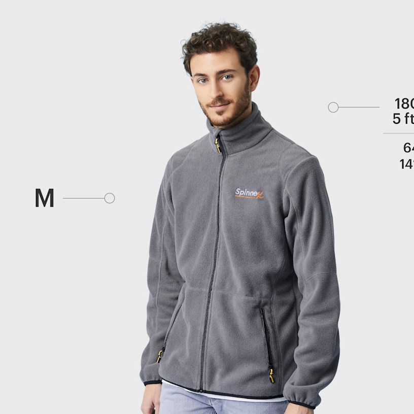 Printer Speedway Zip-Up Fleece Jacket