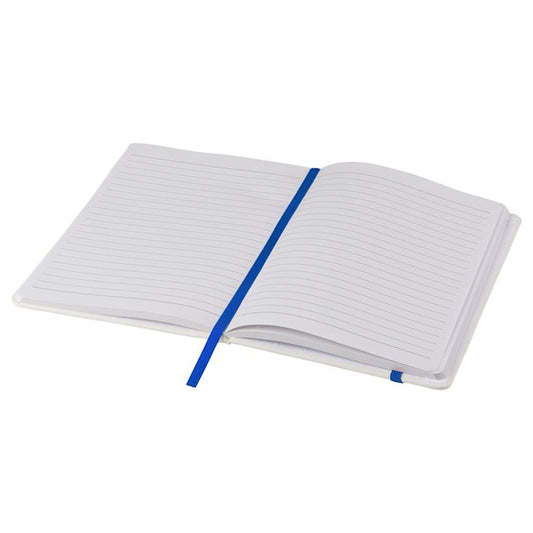 Bullet™ White A5 Spectrum Notebook Full Colour Print