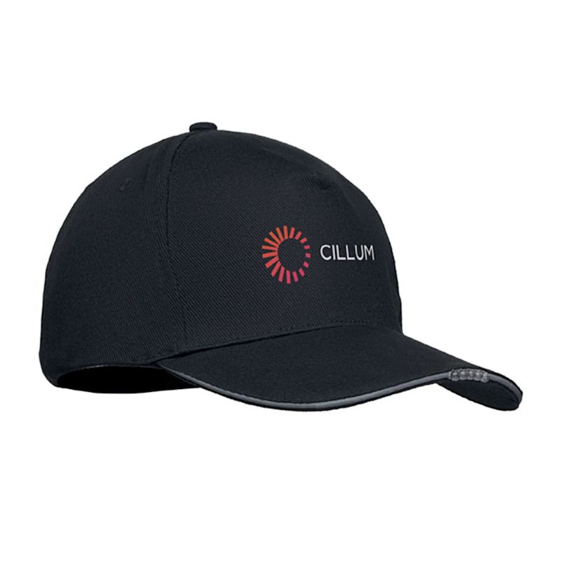 5-LED Light 5-Panel Baseball Cap