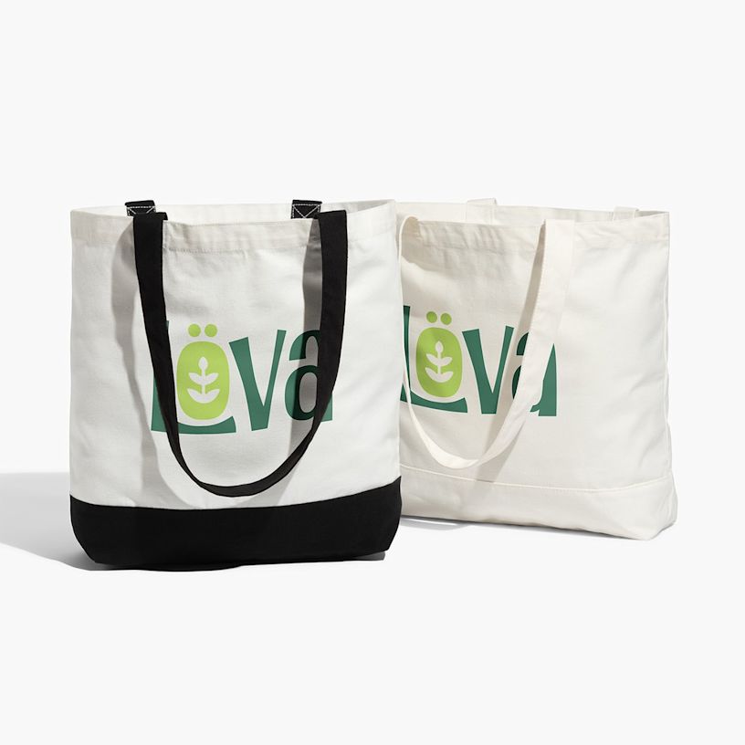 VistaPrint® Large Cotton Tote Bag – 38.1 cm H x 47 cm W