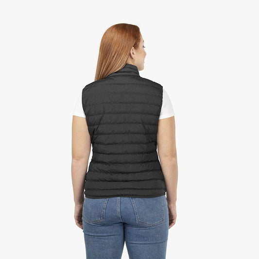 Women's Packable Puffer Vest – Embroidery