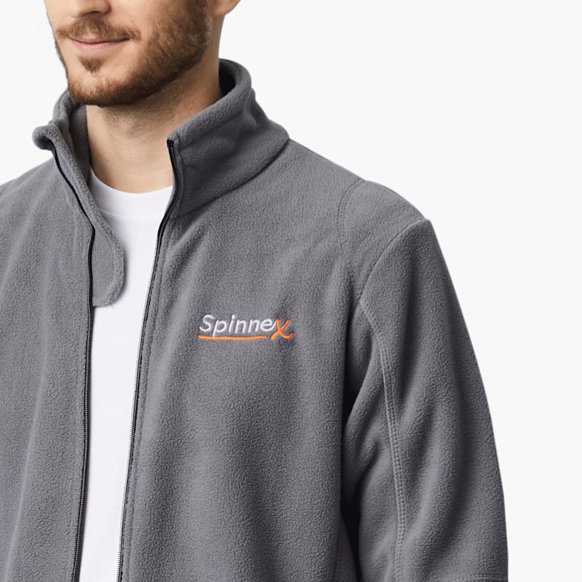 Printer Speedway Zip-Up Fleece Jacket