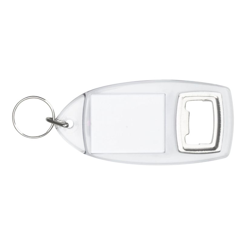 Bottle Opener Keyring Full Colour Insert Print