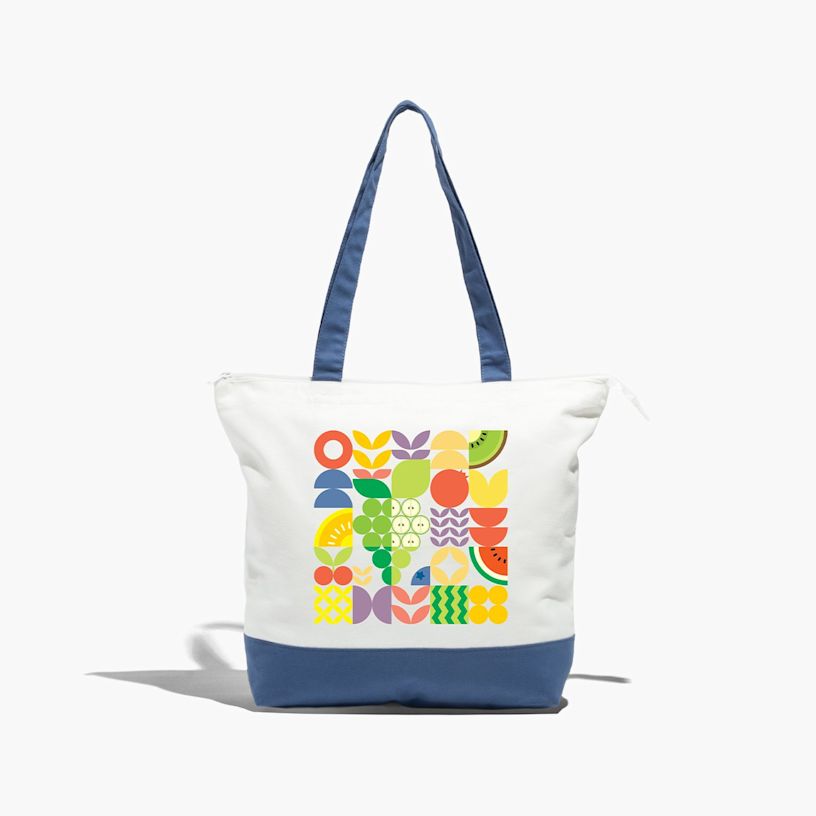 VistaPrint® Large Zipped Tote Bag – 34 x 47 cm