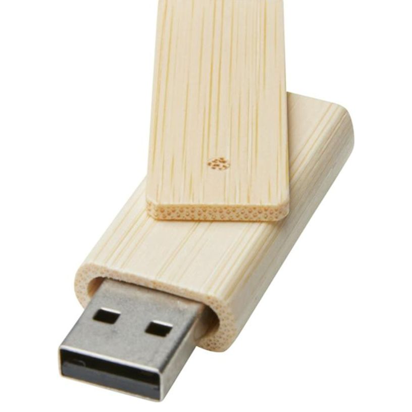 Rotate Bamboo USB Flash Drive – 16 GB