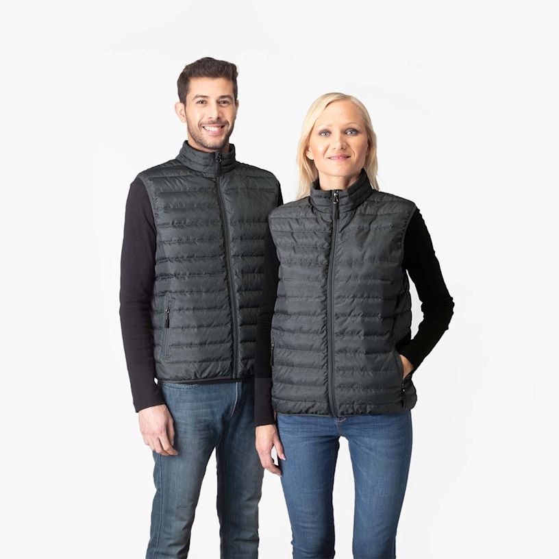 Women's Packable Puffer Vest – Embroidery
