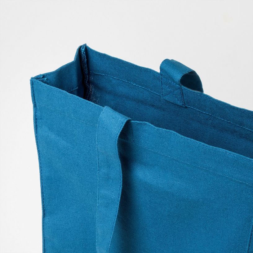 Embroidered Heavyweight Cotton Tote – 40 x 38 cm