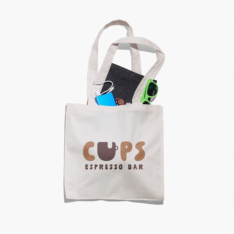 VistaPrint® Cotton Tote Bag – 34 cm H x 34 cm W