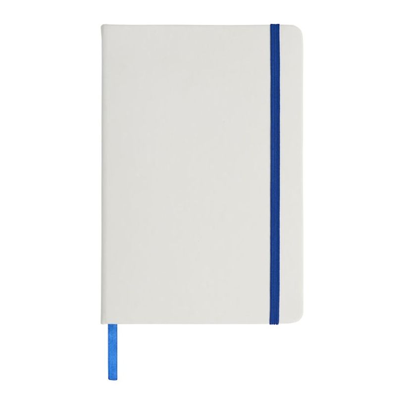 Bullet™ White A5 Spectrum Notebook Full Colour Print