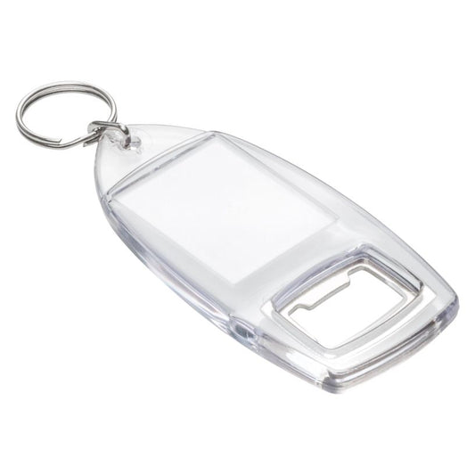 Bottle Opener Keyring Full Colour Insert Print