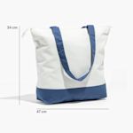 VistaPrint® Large Zipped Tote Bag – 34 x 47 cm
