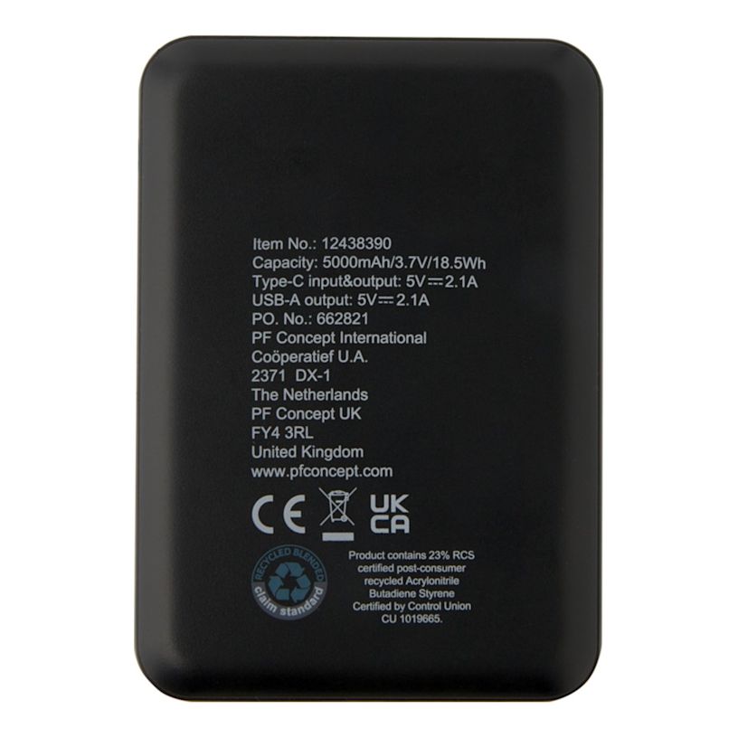 Asama Type-C Slim Wireless Power Bank – 5000 mAh