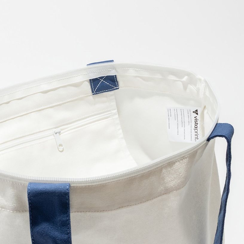 VistaPrint® Large Zipped Tote Bag – 34 x 47 cm