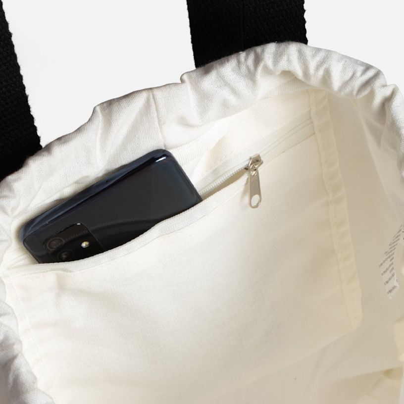 Promotional cotton drawstring bag