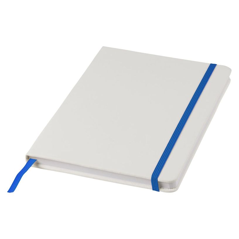 Bullet™ White A5 Spectrum Notebook Full Colour Print