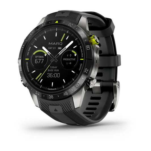 Garmin MARQ Athlete (Gen 2) – 46 mm Titanium, AMOLED Touchscreen, Performance Edition