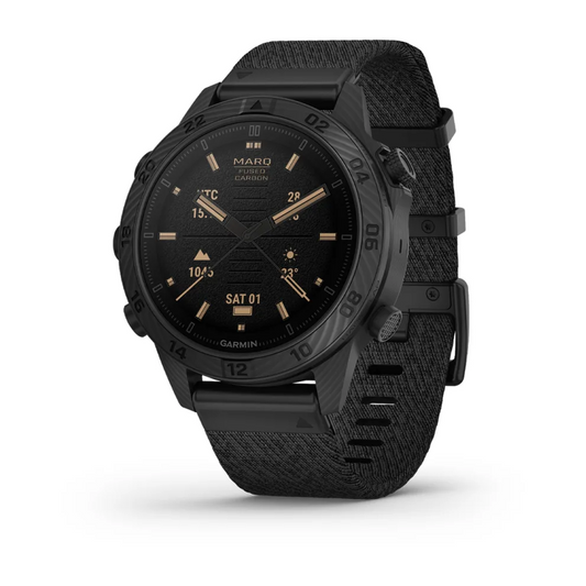 Garmin MARQ Commander (Gen 2) Carbon Edition – 46 mm Carbon Fibre, AMOLED Touch, Tactical Masterpiece
