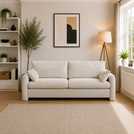 Artemis Home Shorewood 3 Seat Fabric Sofa - Beige
