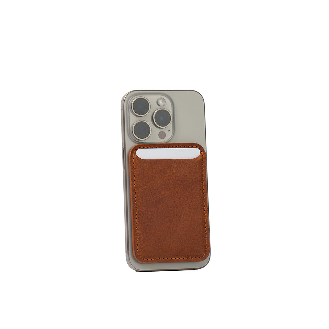 Full-Grain Leather MagSafe wallet - Classic - Interactive Group